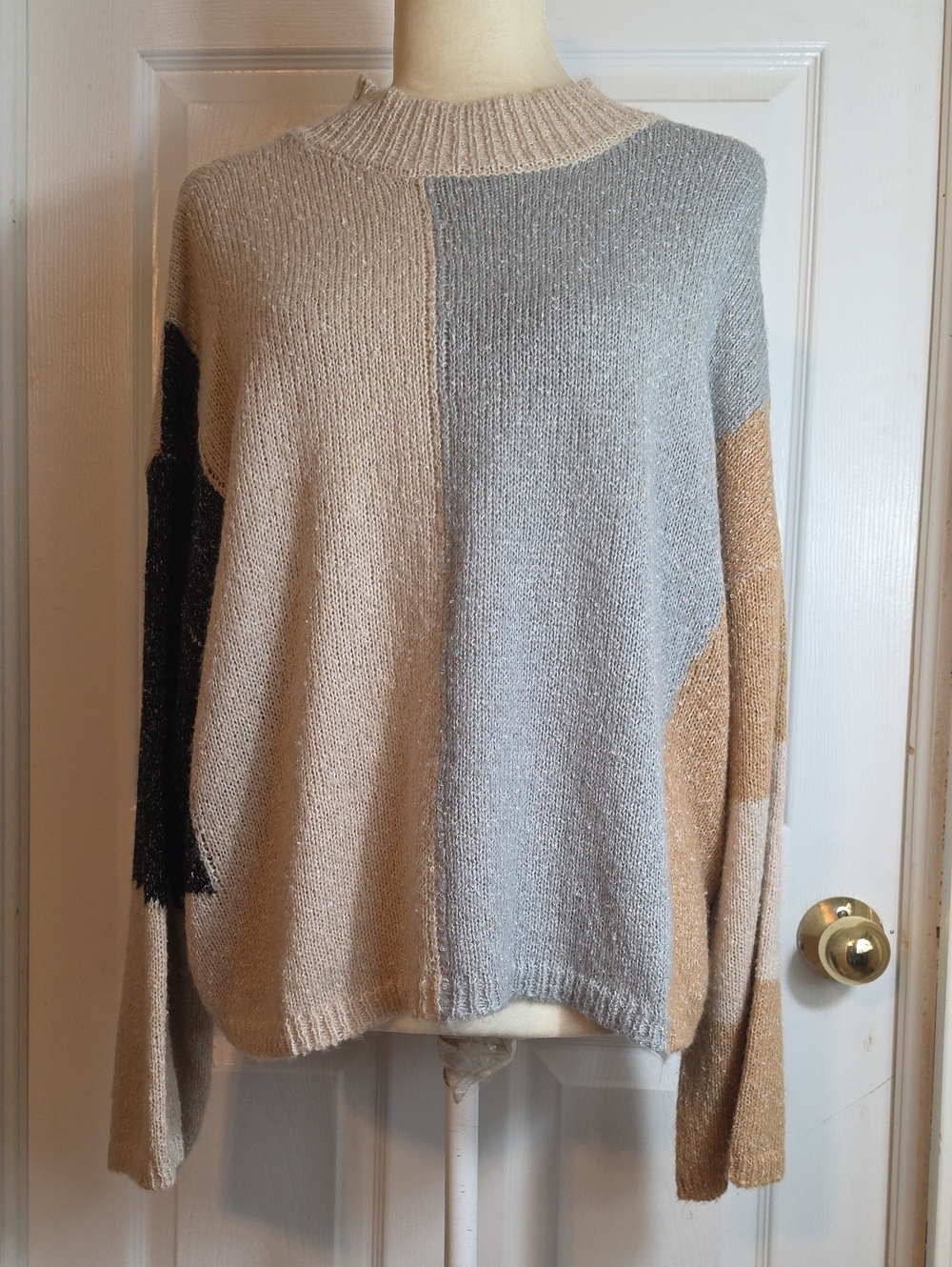 Blu Pepper Colorblock Sweater